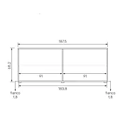 madia 4 ante cannettata