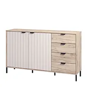 madia con 4 cassetti 