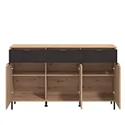 madia con ante aperte