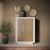 madia alta con ripiani