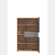 Sala completa moderna Grigio grafite e Rovere in promozione