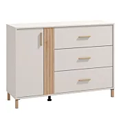 cassettiera con maniglie 