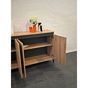 Spaziosa madia 4 ante, Rovere Artisan