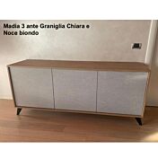 madia graniglia chiara e noce biondo
