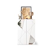 Madia alta con dettagli a specchio finitura Bianco lucido