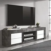 porta tv con ripiano