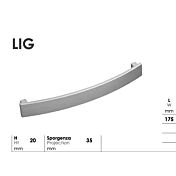 Armadio Noce brina L.151 a 3 ante battenti H.257