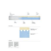 Materasso E1 altezza 25 cm in memory e schiumato microcellulare, sfoderabile