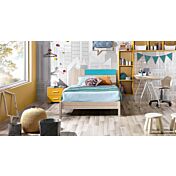 Letto Alberto una piazza e mezza, Olmo e Turchese