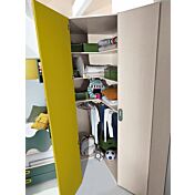 Camerette sconti online, cameretta con armadio ad angolo