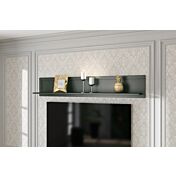 Mensola finitura verde scuro