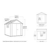 Casetta da esterno Gigliola 757