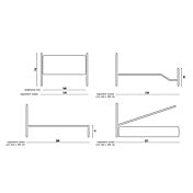 disegni letto in ferro battuto