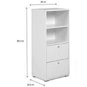 misure mobile bianco multiuso