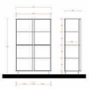 Misure Madia alta moderna