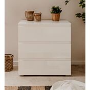 Funzionale Bagno completo con specchio, finitura Bianco lucido