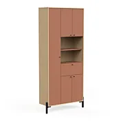 colonna bagni rosa pesca