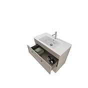 Mobile da bagno con lavabo L.81, Jog 26