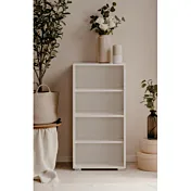 Nuova composizione in finitura Bianco e Rovere oak composta da 6 mobili 