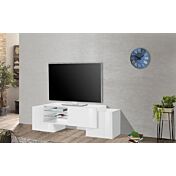 Mobile tv L.150 Bianco laccato lucido
