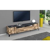 Mobile Tv moderno Pero e Ardesia Zenzero Shop