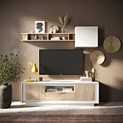 porta tv bianco e cadiz