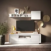 porta tv bianco opachi