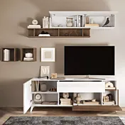 soggiorno con credenza moderno