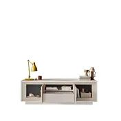 Porta tv moderno Lava con 2 ante ed 1 cassetto in saldo