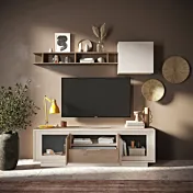 Mobile tv Cashmere e Mercure, 2 ante 1 cassetto in saldo