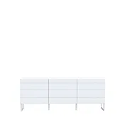 mobile tv bianco piedi