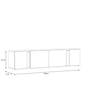 porta televisione moderno