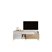 mobile bianco e legno cadiz