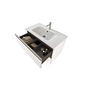 Offerta mobili bagno, mobile con lavabo integrato e 2 cassetti, Havasu 21