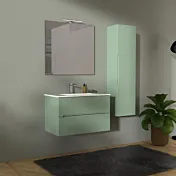 mobiletto x bagno verde
