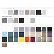 mobili camera colorati