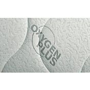 Materasso Nashira con 400 molle biconiche, strato acquagel, non sfoderabile - H.21 cm