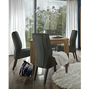 Offerta tavolo moderno in finitura Mercure, allungabile