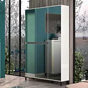 scarpiera con specchi made in italy