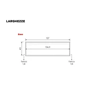 pensile orizzontale 180