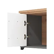 offerta panca contemporanea grigia