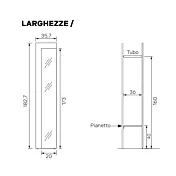 pannello appendiabiti moderno