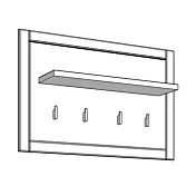 offerta appendiabiti contemporaneo