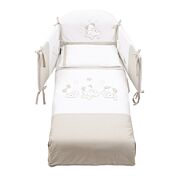 Culla neonato Orsetto per neonati con decorazione, finitura Bianco