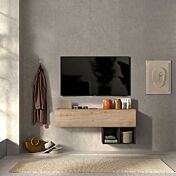 Parete attrezzata 138x30x58 h cm, Cadiz e Lava, collezione Logica Zenzero Shop