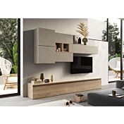 Parete attrezzata Argilla e Cadiz