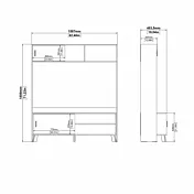 misure parete attrezzata 