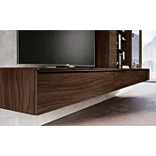 parete con base noce