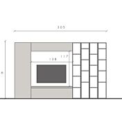 scheda specifiche parete attrezzata
