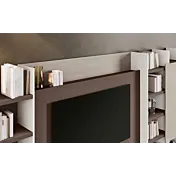 parete bianca laccata